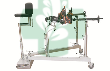 Lower limbs traction frame