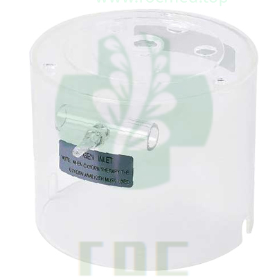 Neonatal oxygen hood for incubator or radiant warmer