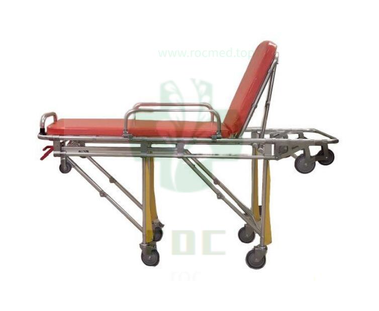 Ambulance collapsible stretcher for emergency