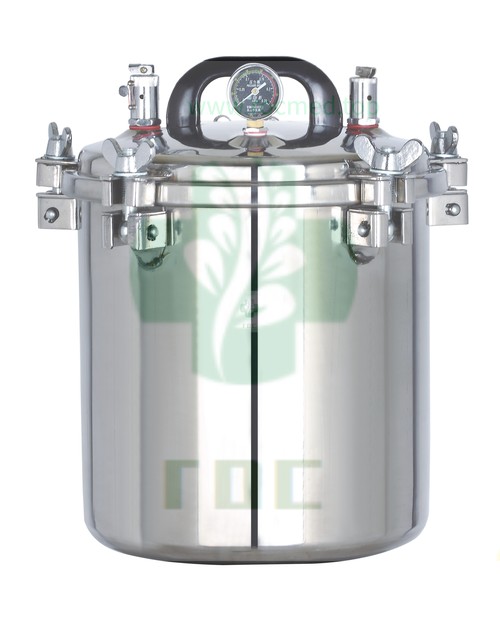  PORTABLE PRESSURE STEAM STERILIZER(Electric or LPG heated)