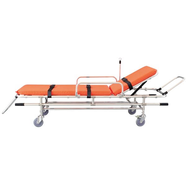 Ultra low position ambulance cot