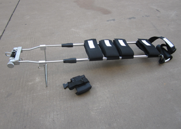 EM-C1 aluminum alloy leg traction splint set device