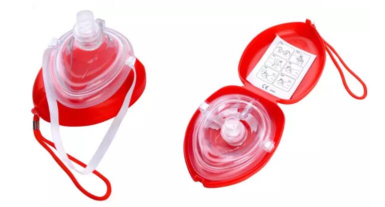  Rescue mini breathing valve cpr face mask 