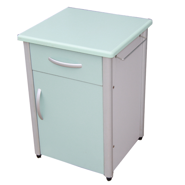 BDL010C Aluminum alloy column bedside cabinet