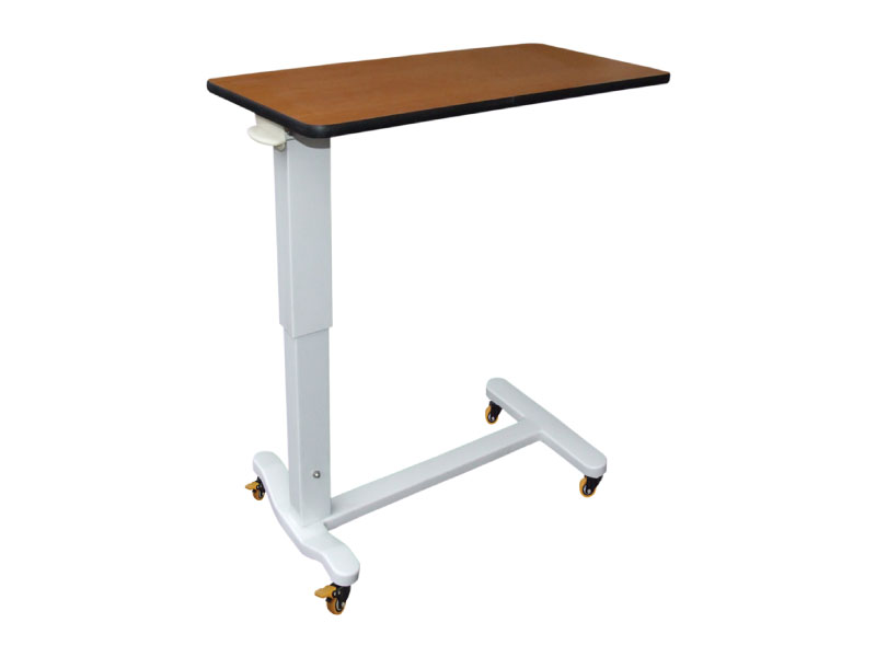 OB01B height fixed overbed table 