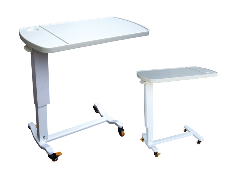  OB01C Plastic PP blow molding overbed table 