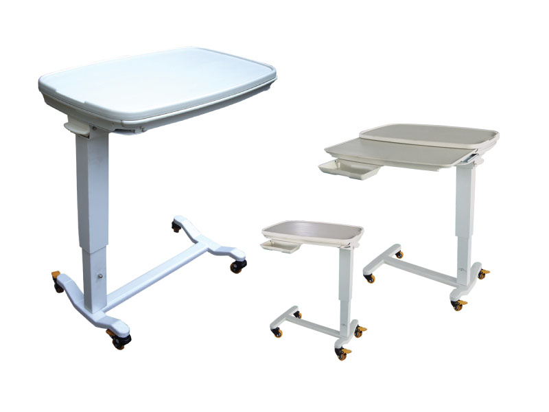 OB01E with drawer overbed table