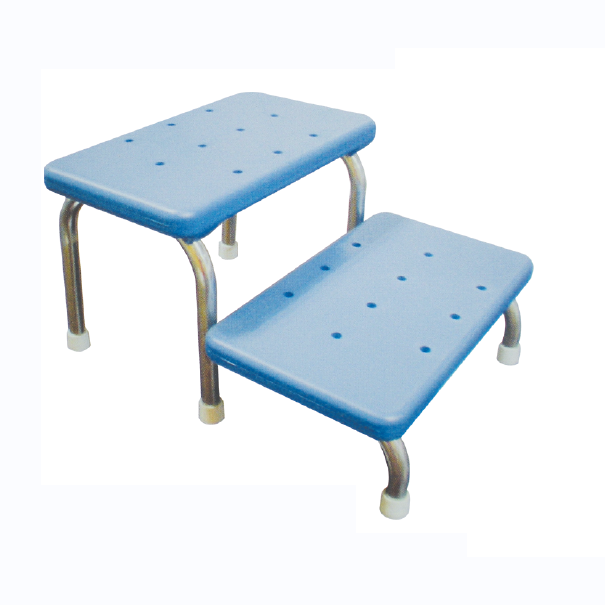 BDS04 Two steps Stool  with PU foam surface