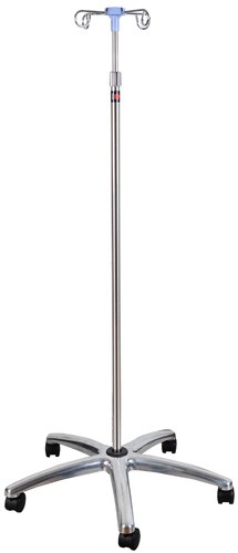 IV01  Adjustable IV stand(4hooks)