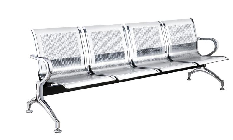 BW04 Four-seat Steel Waiting Chair 