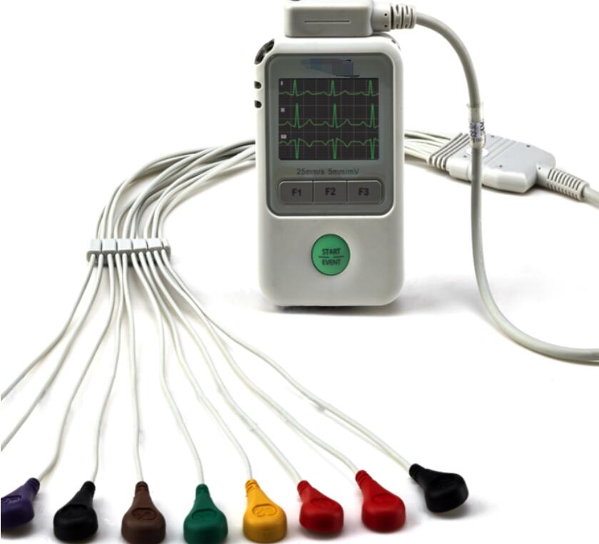 3 leads 24 Hours Dynamic ECG Holter