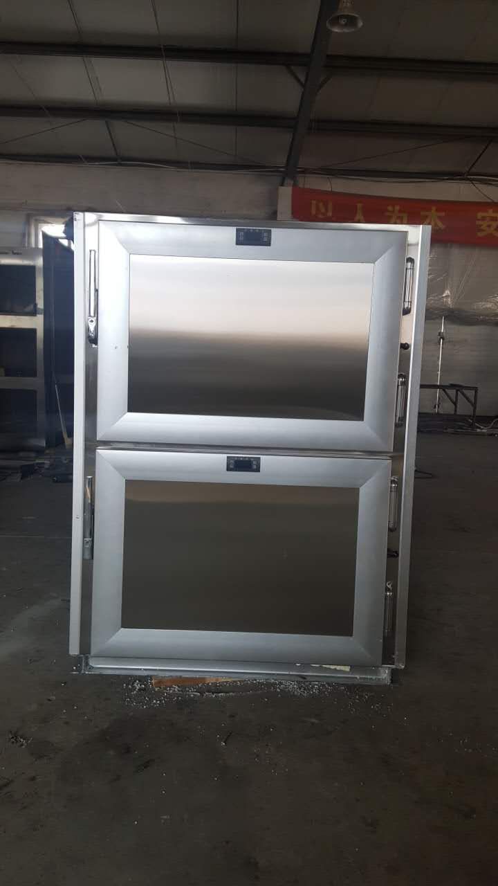 2 bodies mortuary cabinet