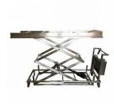 SUS304 double scissors electric mortuary lifter
