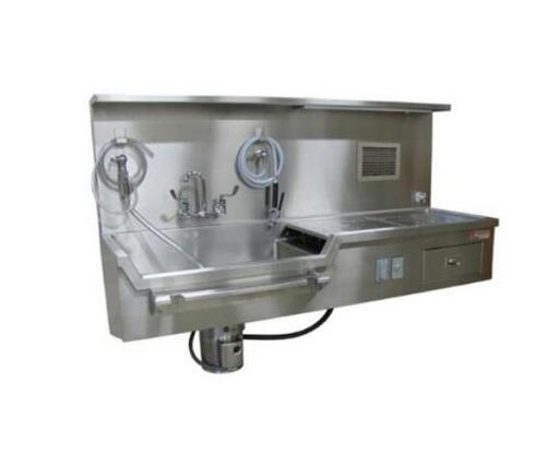 MFG03 Wall mounted autopsy station