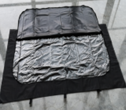  MFD02C Heavy Duty Three Layer PVC BODY BAG with 6 carry handle 