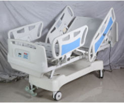 BE09A Five-Function Electric Bed with Linak Motor and weighting scales, back X-ray compatible