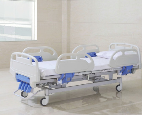BM02 PP siderail four crank manual bed 