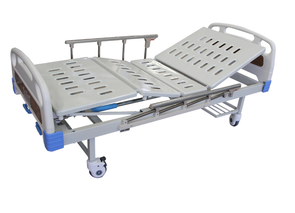 BM09 double crank manual bed for clinic or hospital 