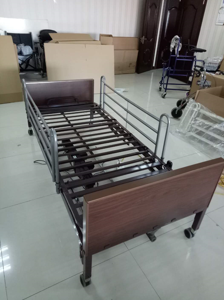 BH100 full electric home care bed with siderail