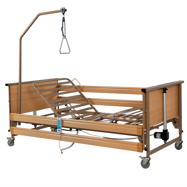BH101A Economic home care bed with metal siderails
