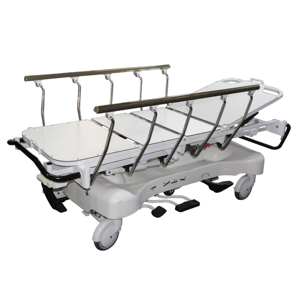 TC4A hydraulic patient transfer stretcher, full bed surface X-ray penetration, with mattress