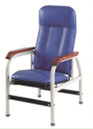 AC003 Hospital Nursing Recliner Steel Transfusion Chair 