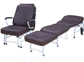 AC014 steel frame coated accompany chair 
