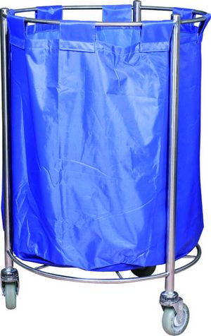 SS300A stainless steel medical waste cleaning cart trolley