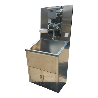 SS900-1 one person stainless steel scrub sink
