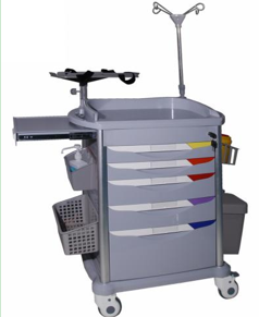 A-75077A hospital emergency trolley