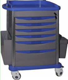 A-75071B-6  six drawers medicine cart
