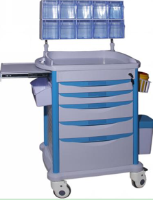 A-63072B2 Storage box hospital multifunction medical cart anesthesia trolley