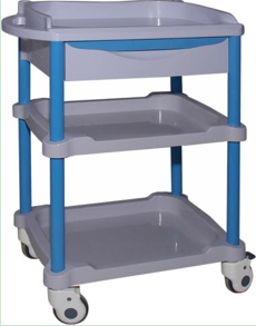 A-63072D3 three layers treatment trolley