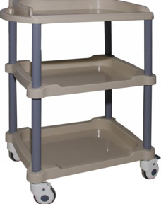 A-75073D3 three layers Instrument trolley 