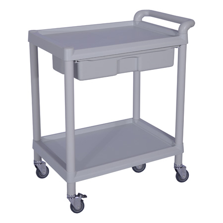 A101C abs utility trolley with drawers