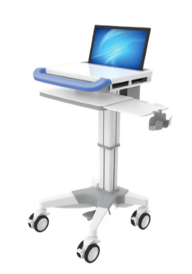 B-001A2 laptop cart with adjustable height