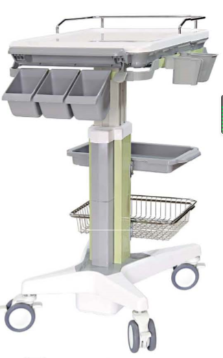 B-001G medical nurse mobile trolley