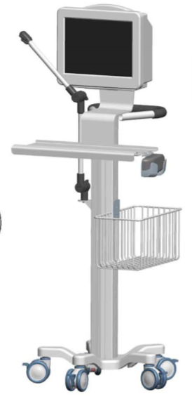 B-002A multi functional small equipment cart