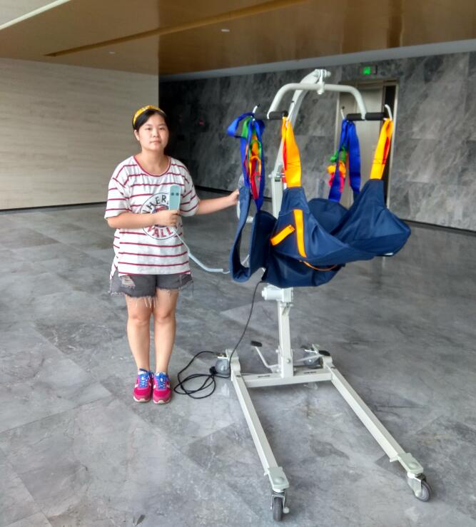 Battery Powered Electric Mobility Patient Body Lifting Lifter Hoist Lift for Elderly and Disabled/Rehabilitation Training Center One Stop Solution