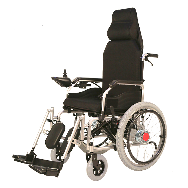 Medical Healthcare Aluminum Folding Taiwan Motor Power Wheelchair