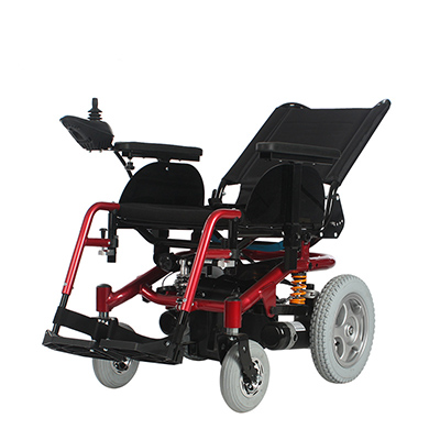 Outdoor Aluminium Auto Folding Electric Power Wheelchair