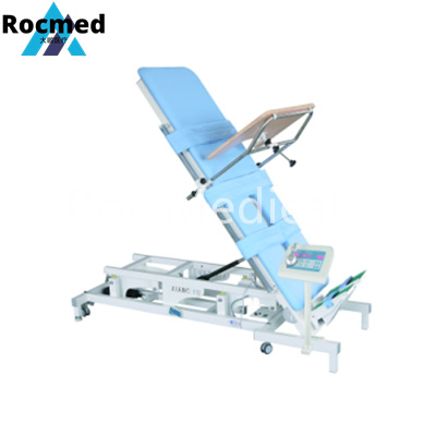 Hot Selling Metal Frame Electric Tilting Table for Physiotherapy Center