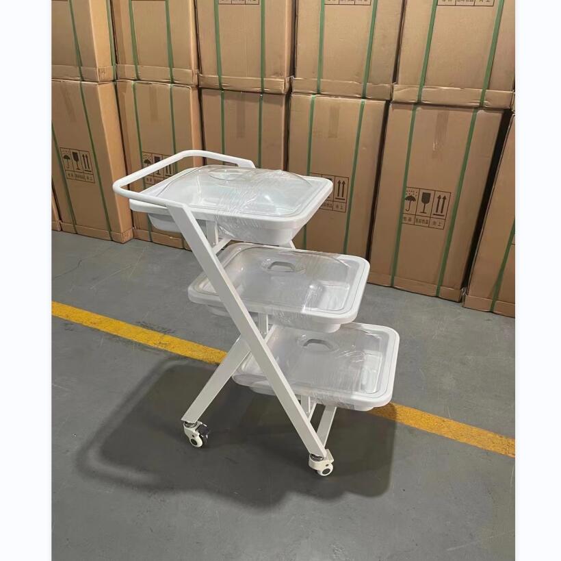  ABS Trolley Plastic Patient Nursing Treatment Trolley/Cart with 2 Layers OEM Dressing Trolley China Manufacturer Price