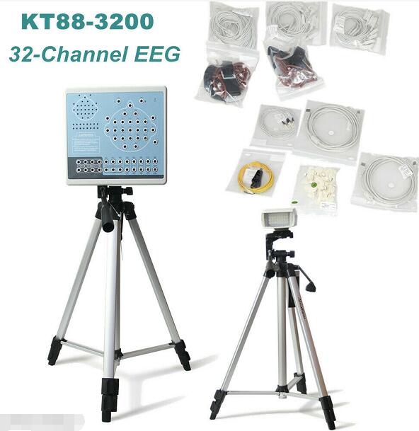 Portable 32 Channel Electroencephalogram, Digital EEG Medical Equipment Mapping System Machine