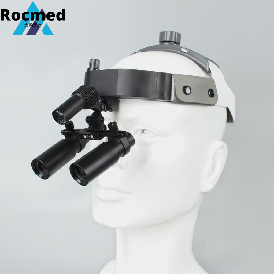  Magnifying Glasses Dental Surgical Loupes LED Headlights / Binocular Medical Loupes Dental Magnifier 2.5X 3.5X Magnification Ent Price