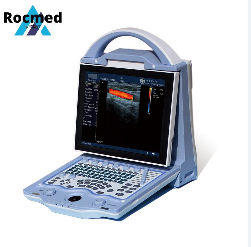 Diagnosis Equipment Portable Laptop Color 10.4inch Scanner Veterinary Ultrasound for Animal Vet Clinic Pregnancy Cat, Dog, Sheep, Cow Horse, Feline,Goat