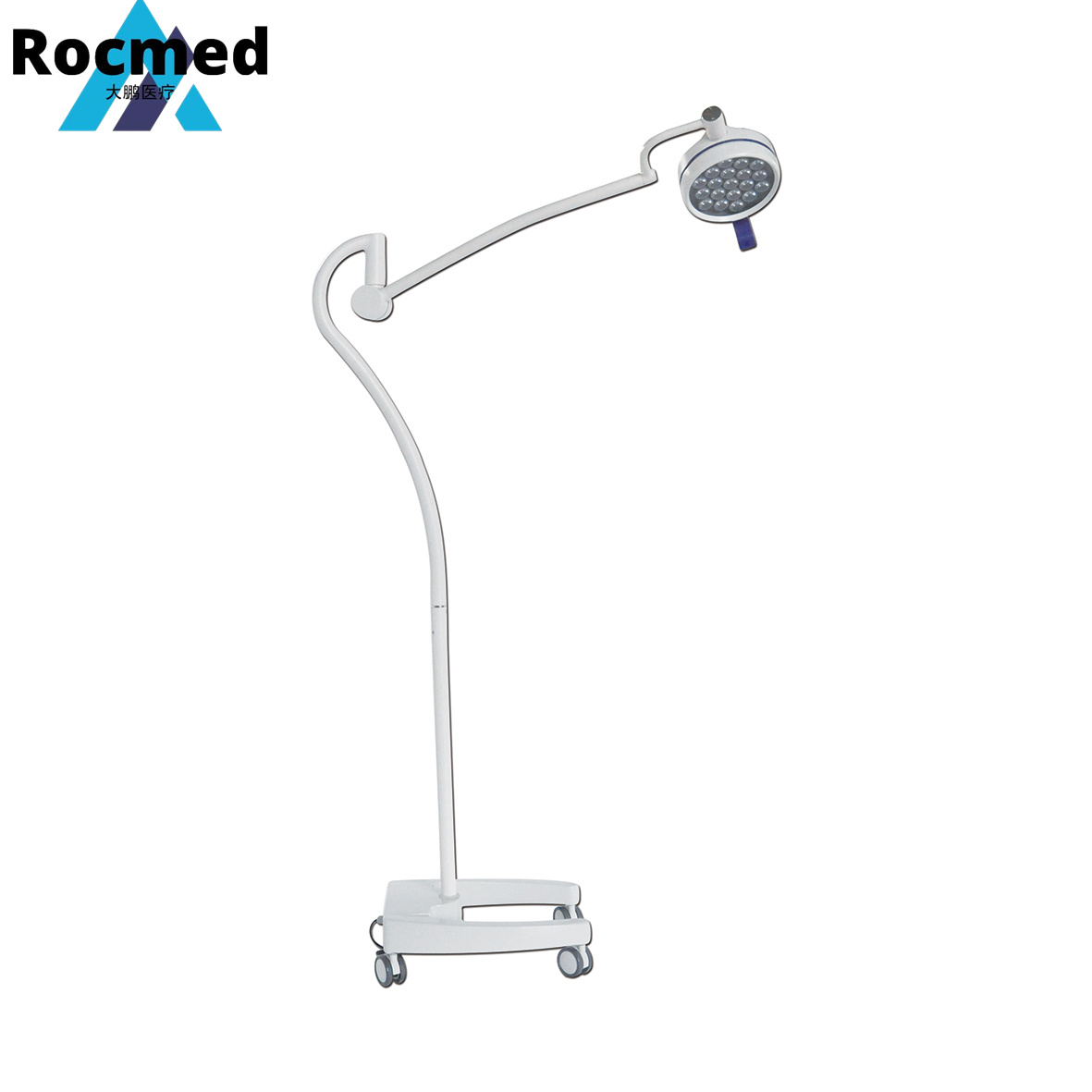 Mobile Surgery Surgical Shadowless LED Shadowless Operating Lamp Portable Exam Examination Lamp for for Ent, Urology, Gynecology Examination and Outpatient