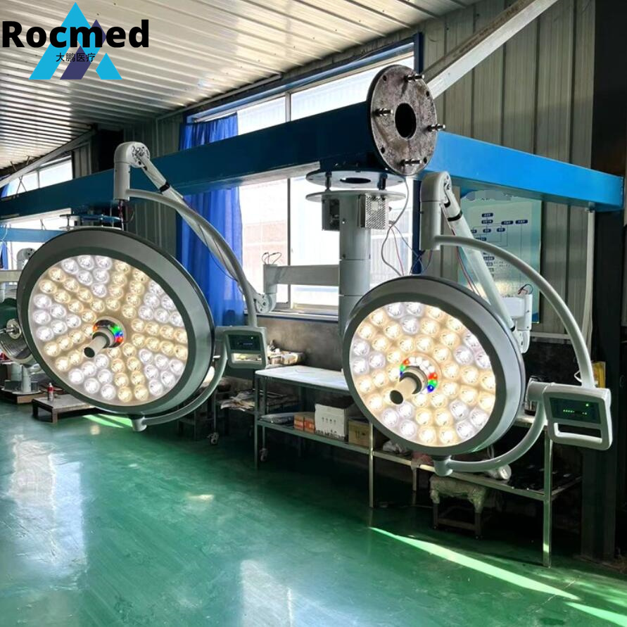 Endo Mode Green Light Red Light Ceiling Single/Double Dome Surgical Lighting Medical Equipment LED Operating Theater Light for Surgery Price