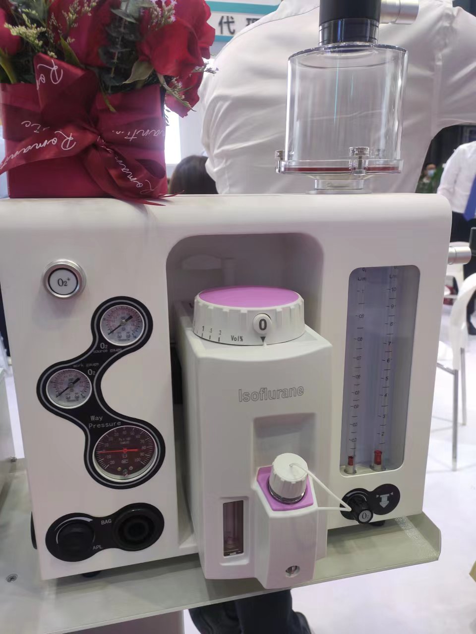 Portable Surgical Animal Hospital/Clinic Vet Veterinary Instrument Animal Anesthesia Machine (vaporizer, Enflurane, Isoflurane)