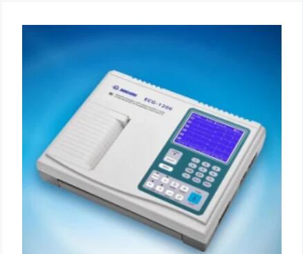 Hospital Clinic Electrocardiogram 6 Channels ECG Machine, 2 Channel Physical Examination EKG Electrocardiogram Machine 12 Channel ECG for Heart Test